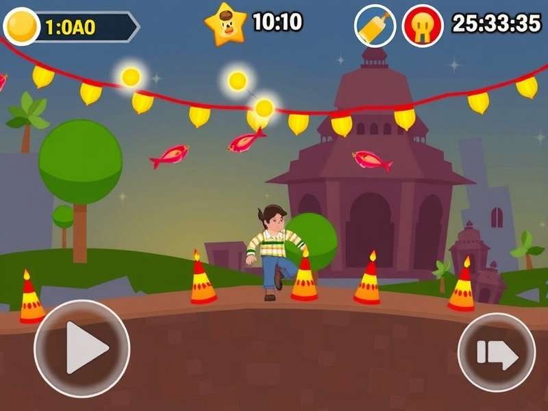 Rasgulla Runner gameplay screenshot